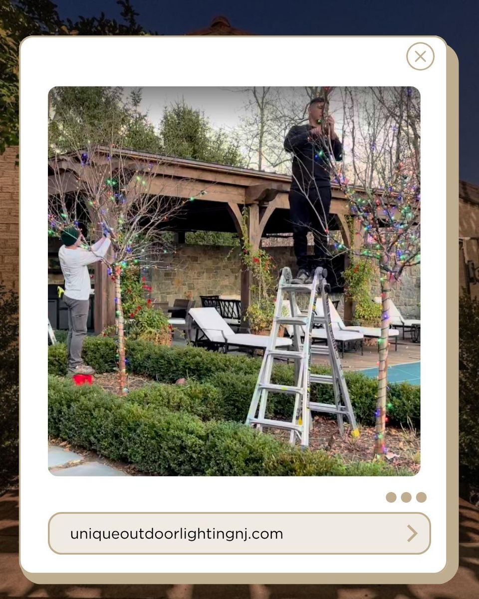 Holiday & Event Lighting for Unique Outdoor Lighting in Short Hills, NJ