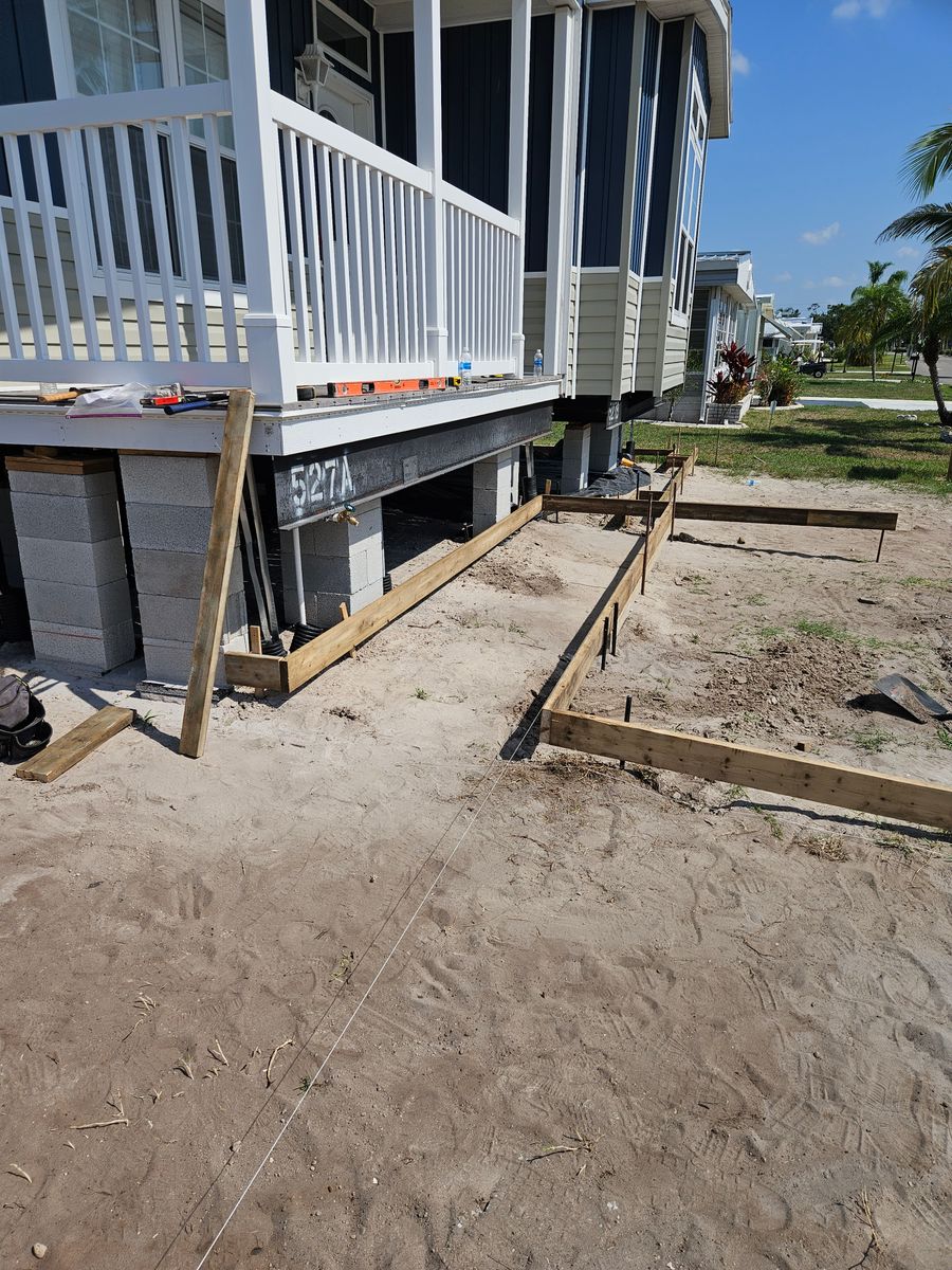 Foundations for Clark Masonry in Lake County, FL