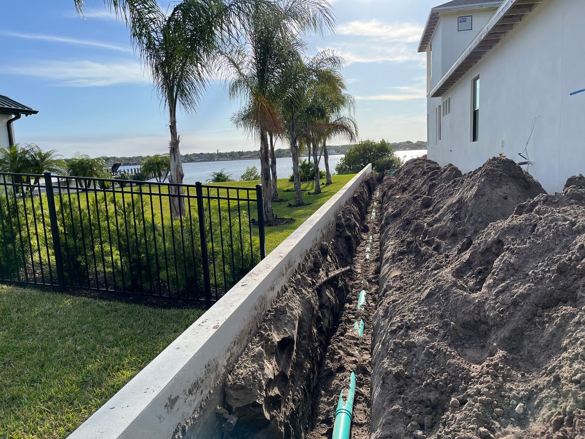 Excavation for Tomoka Site Works in Ormond Beach, FL