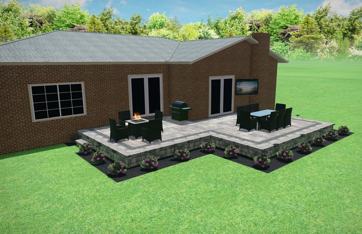 Hardscaping for Denali Outdoor Services in Washington, MI