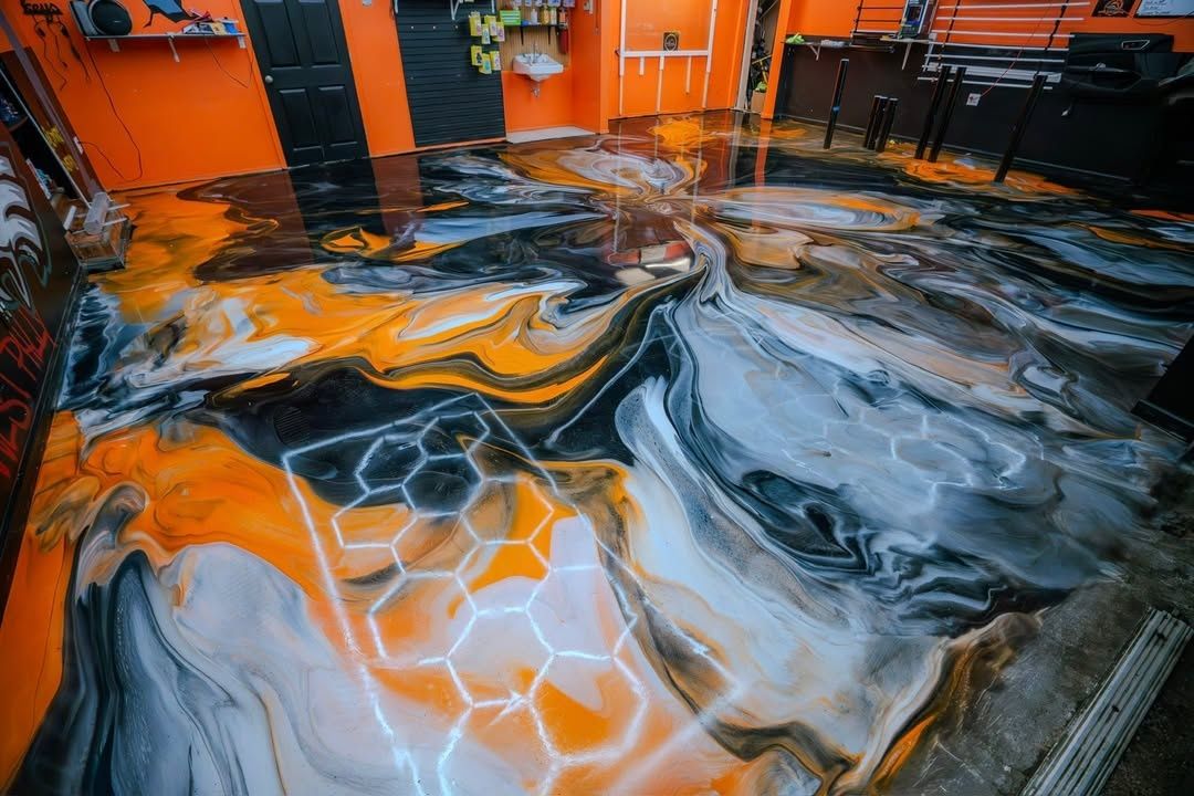 Metallic Floors for Lone Wolf Coatings in Philadelphia, PA