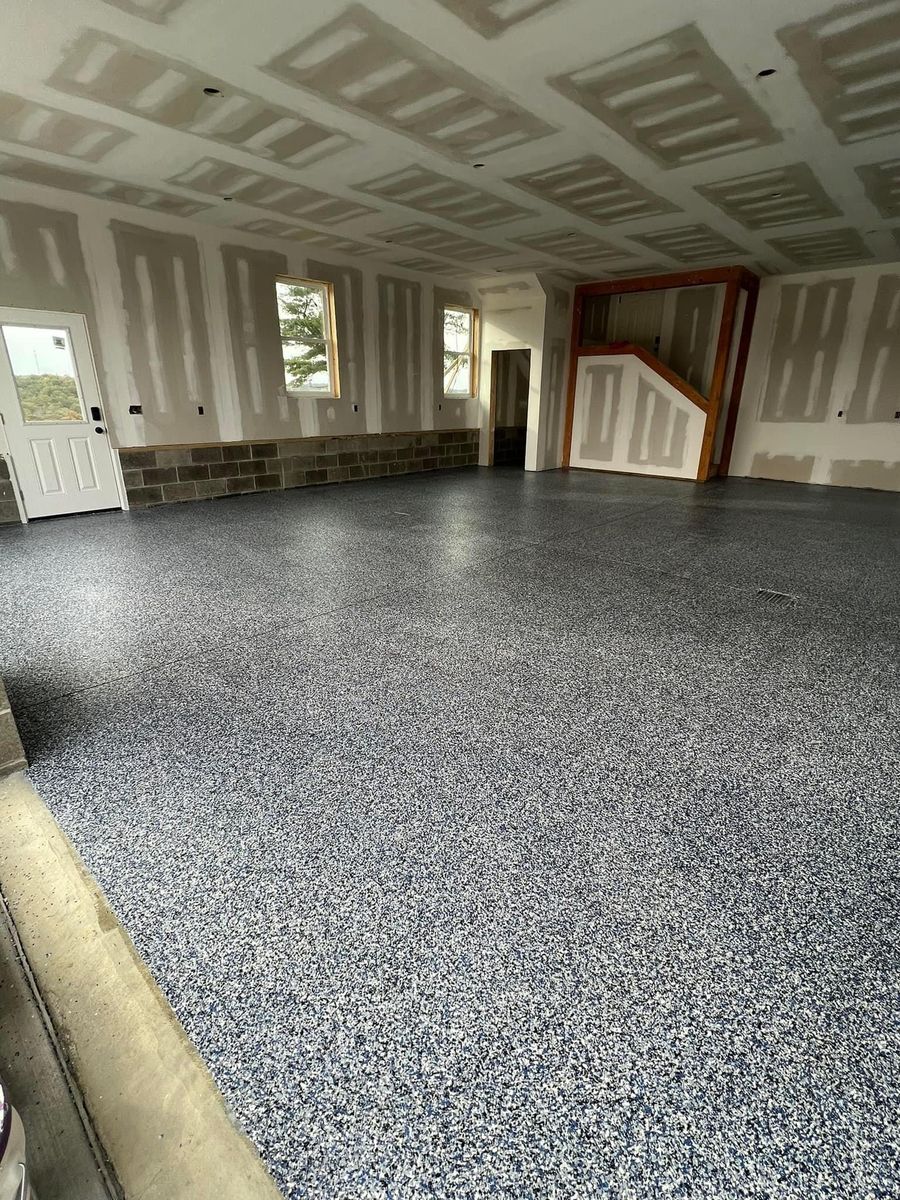 Epoxy Floor Coatings for Texas Curb N Borders in Houston, TX