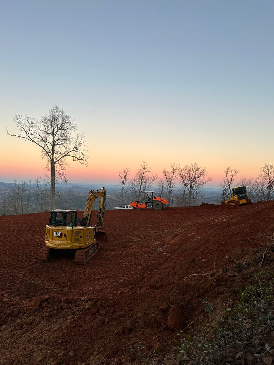Grading for Stines and Company  in Rutherfordton, NC