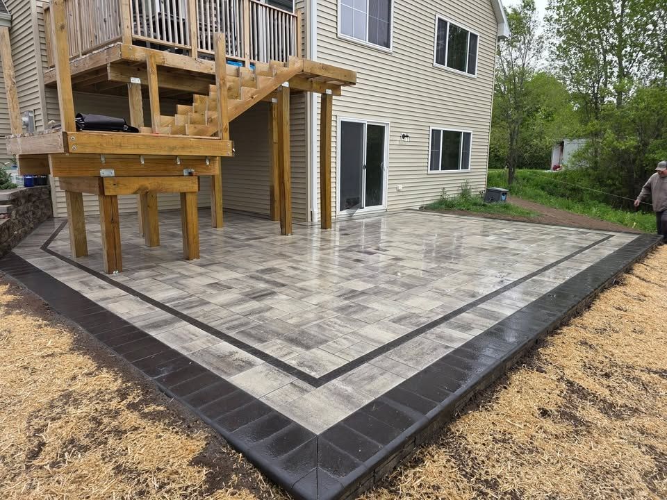 Patio Construction for Ultimate Landscaping LLC in Lake Country, WI