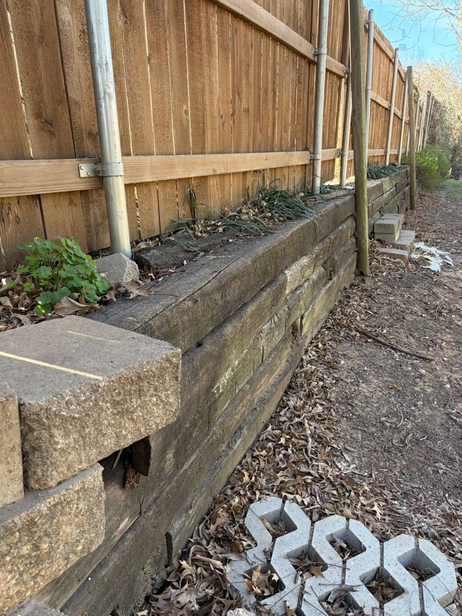 Retaining Wall Construction for Rojas Contractors in Fort Worth, TX