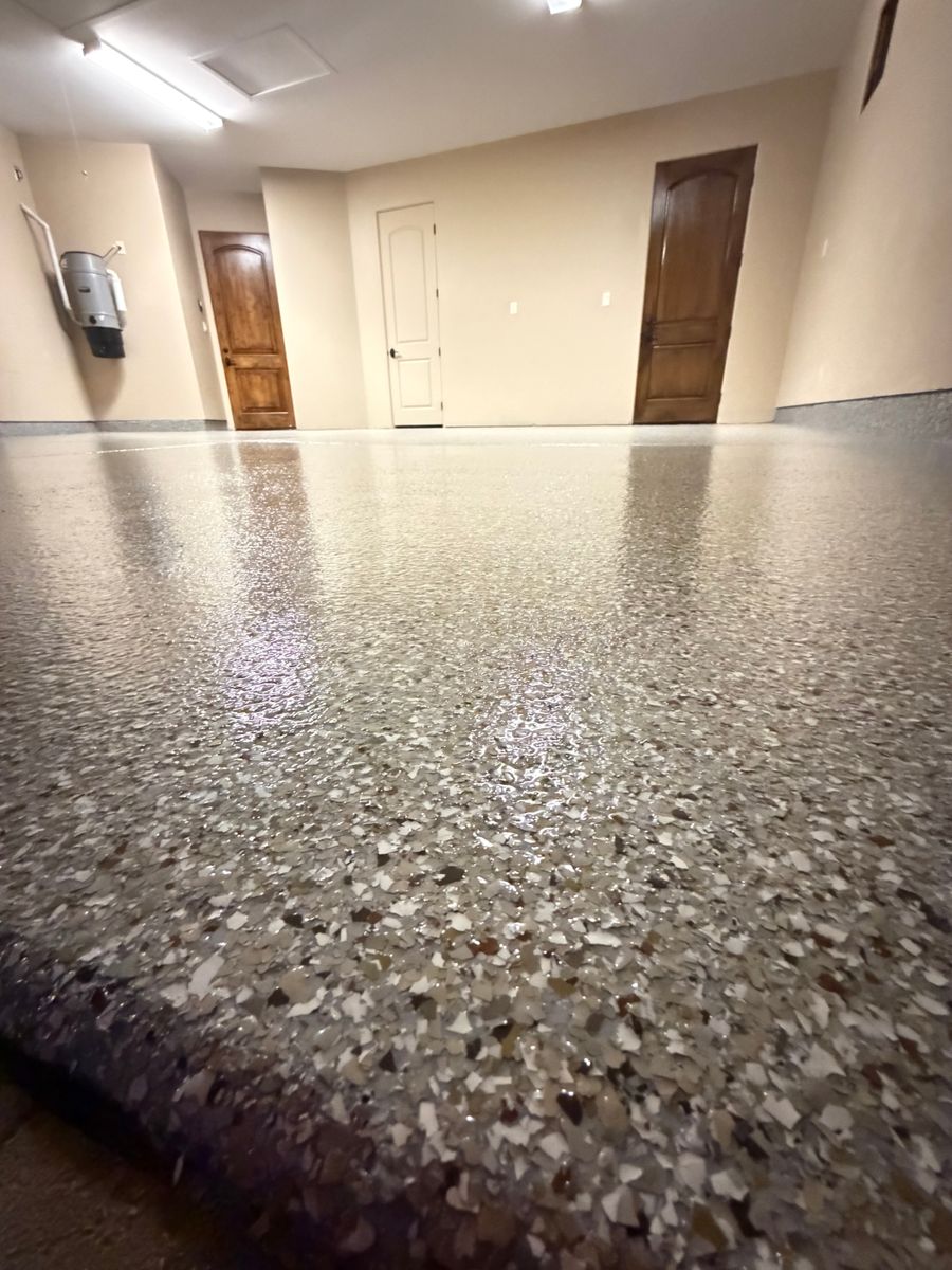 Epoxy Garage Coatings for PRYME EPOXY LLC in Mayer, AZ