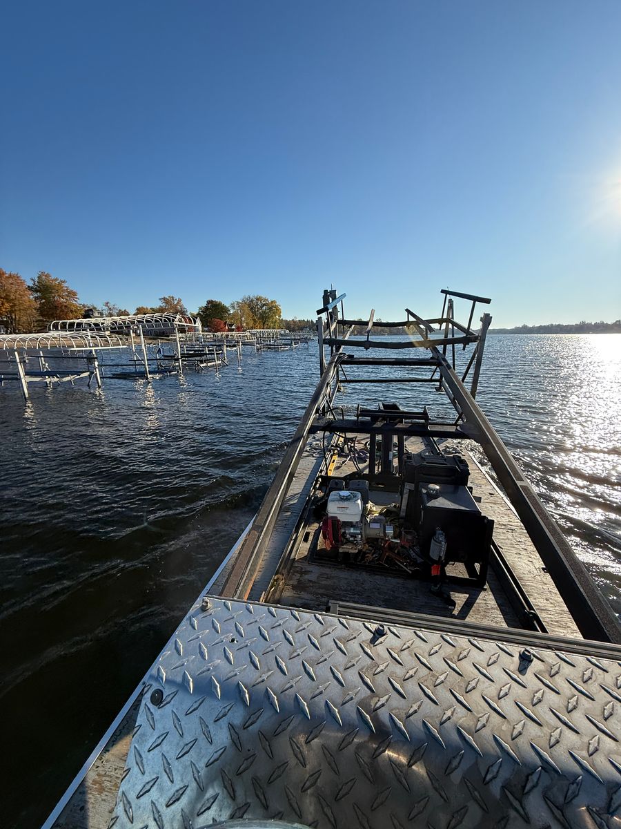 Dock and Boat lift Maintenance Service for Wagner's Lift & Dock Shop LLC in Watervliet, MI