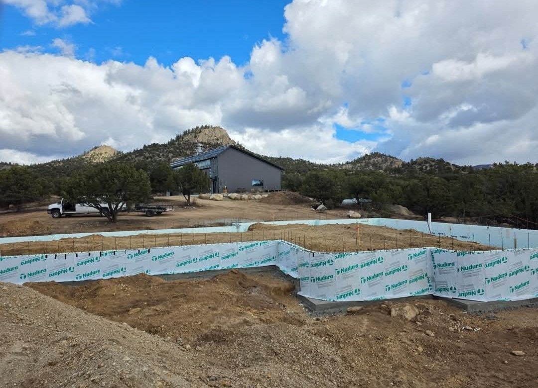 Foundation Laying for Keith Alan Peterson Home Innovation LLC in Buena Vista, CO