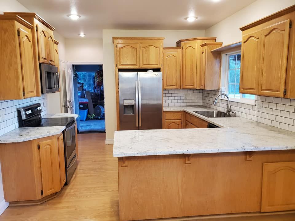 Kitchen Renovation for TLS Construction in Redding, CA