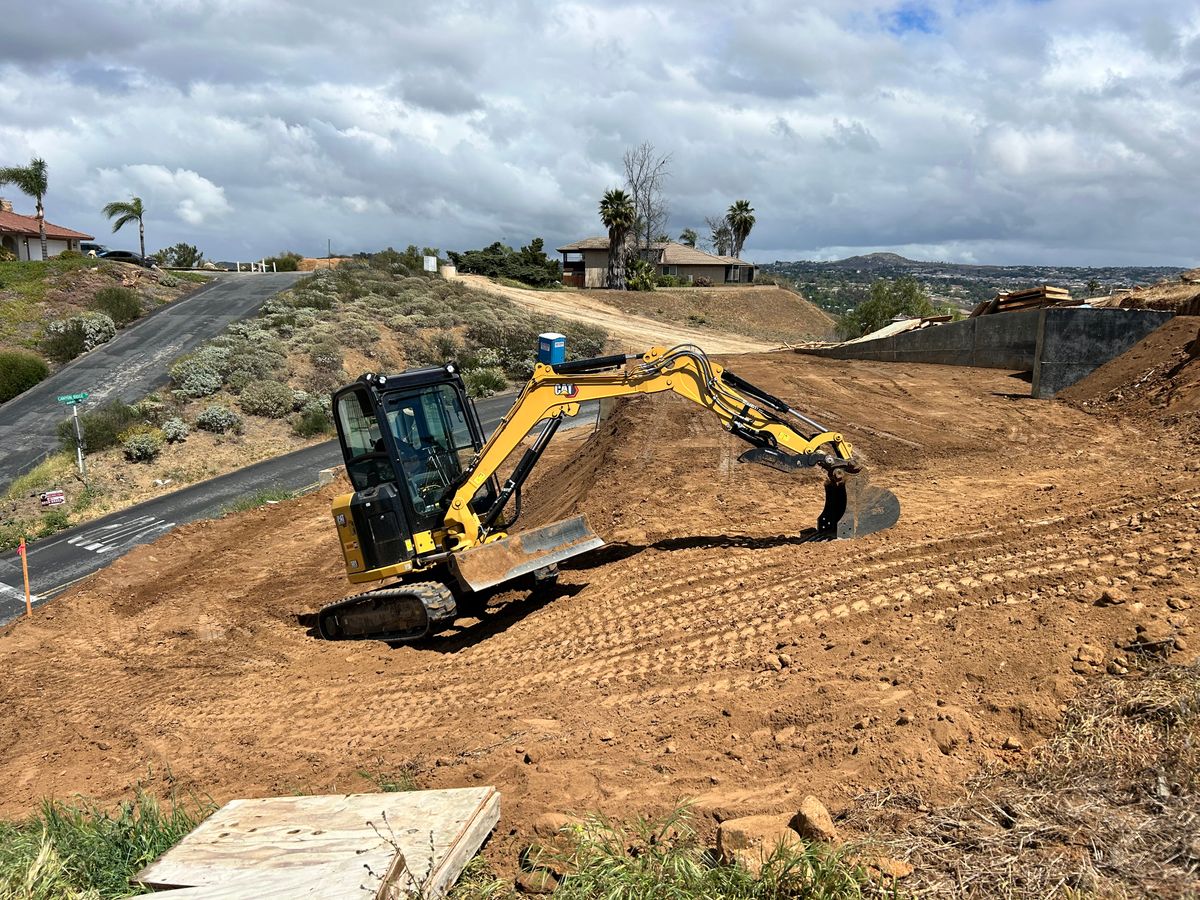 Grading for P&C Earth Works in Riverside County, CA