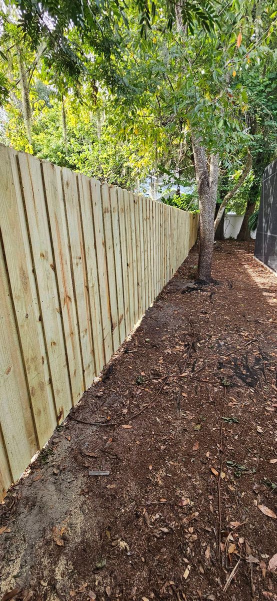 Wood Fence Installation for ASAP Fence & Gates - Central, FL in Leesburg, FL