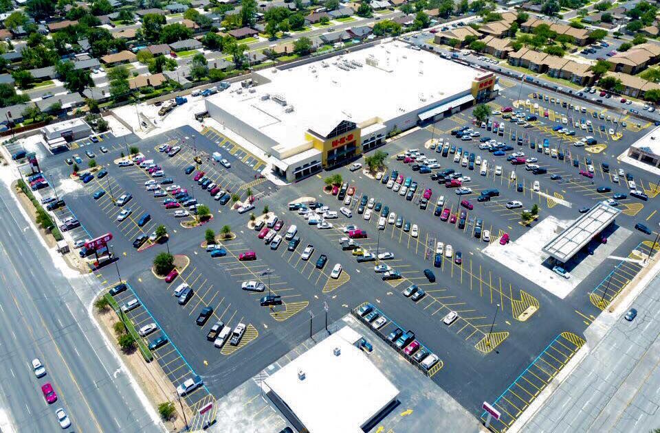 Parking Lot Additions for RRR Sealcoat & Striping in Laredo, TX