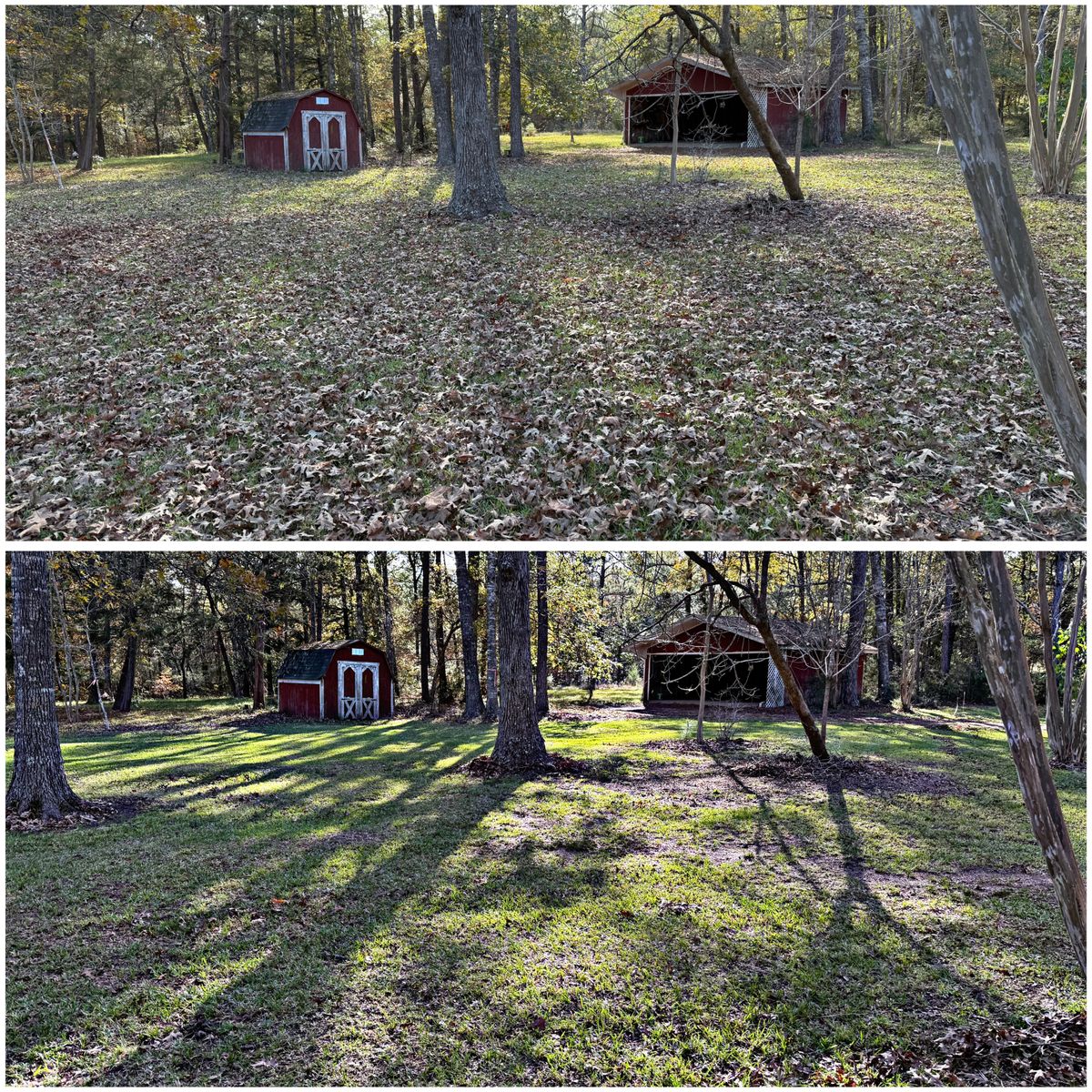 Mowing for JT’s Landscaping in Tyler County, TX