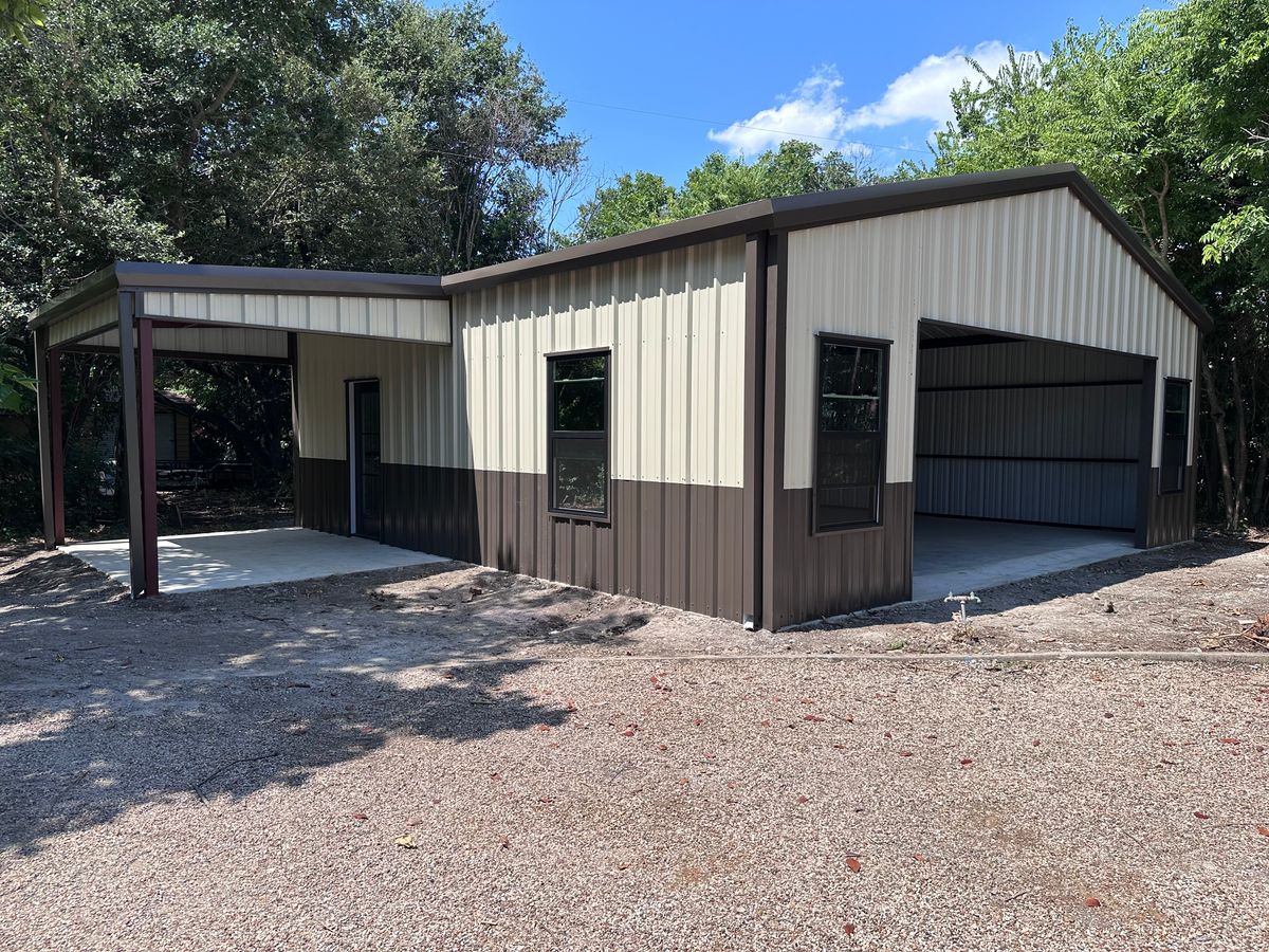 Metal Building Welding and Fabricating for BCS Construction in Springtown, TX