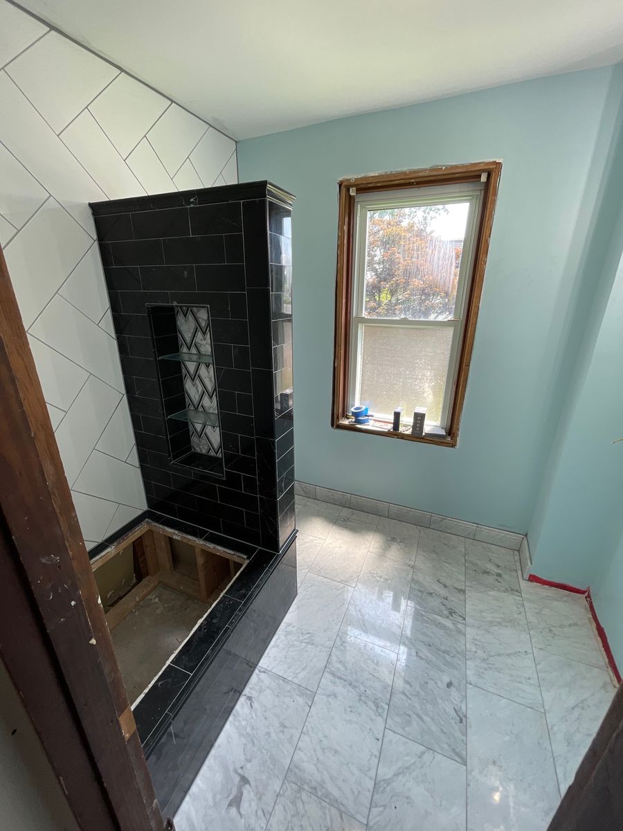 Bathroom Renovation for Rob DiLugi General Contracting in Norwood, PA