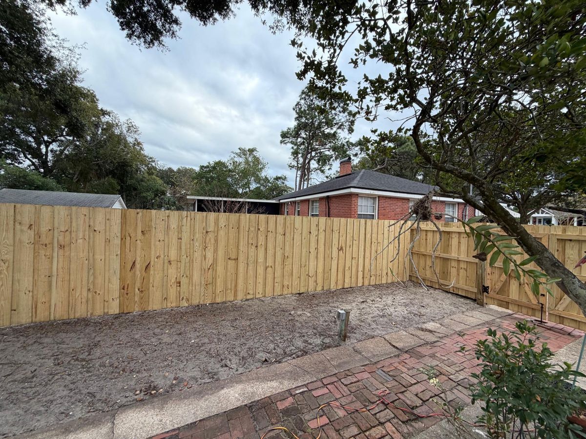 Fence Installation for K & A Landscaping, Inc. in Jacksonville, FL