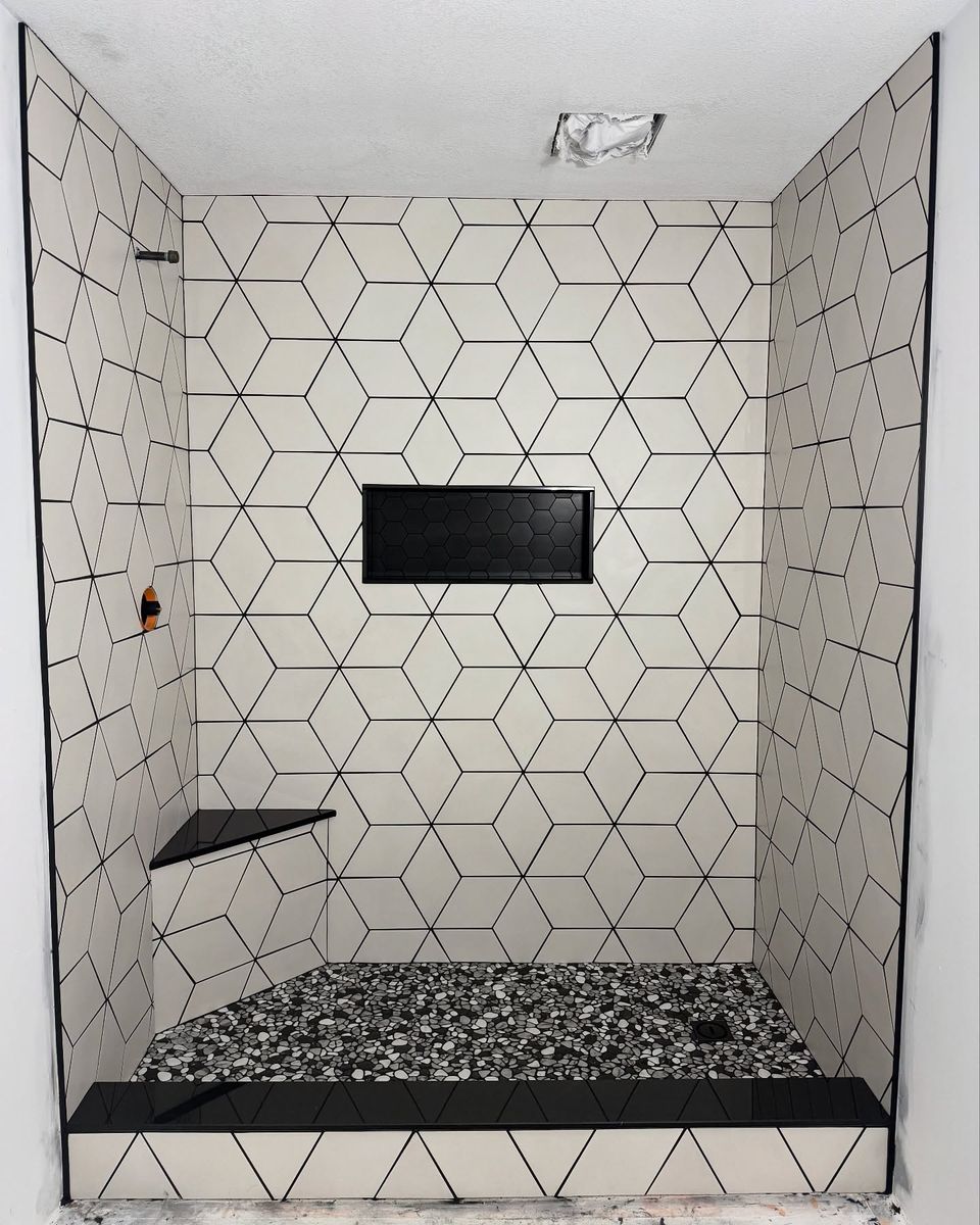 Bathroom Tiling Installation for Artistry in Tile LLC in Rochester, MN