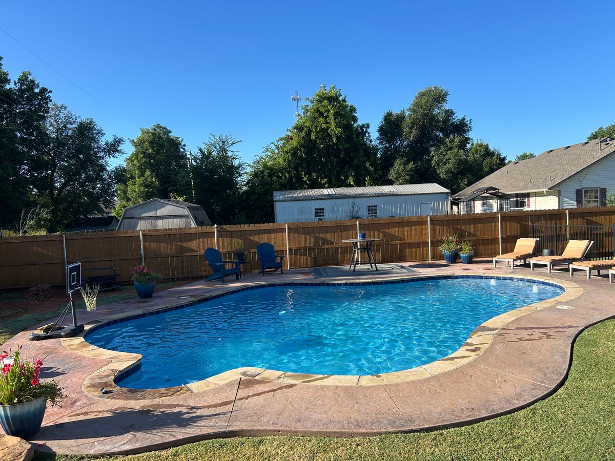 Concrete Pool Remodeling for Westbound Pools & Construction in Mustang, OK