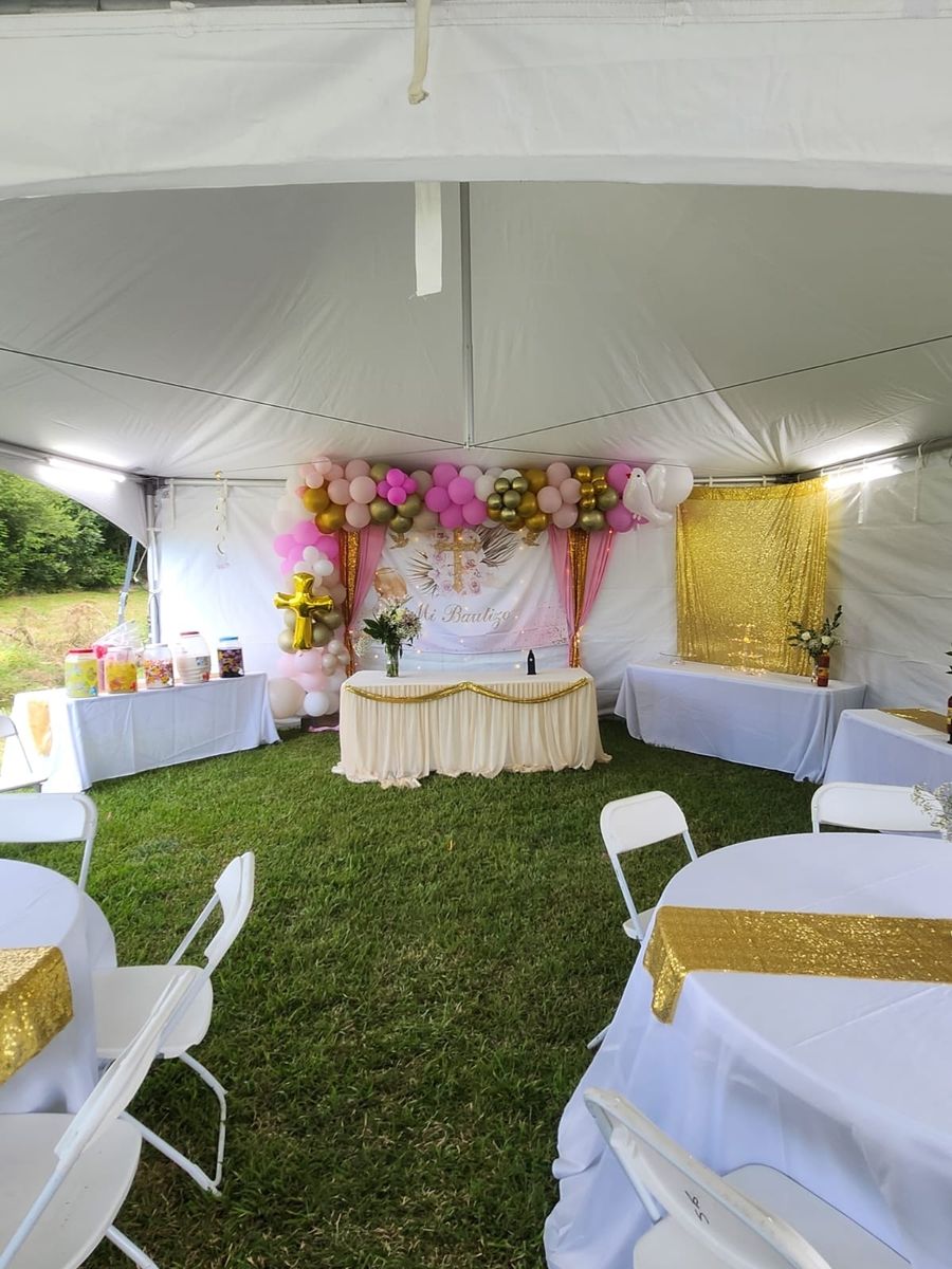 High Peak Commercal Tent Rentals for S&B Magic Rentals, LLC in Houston, TX