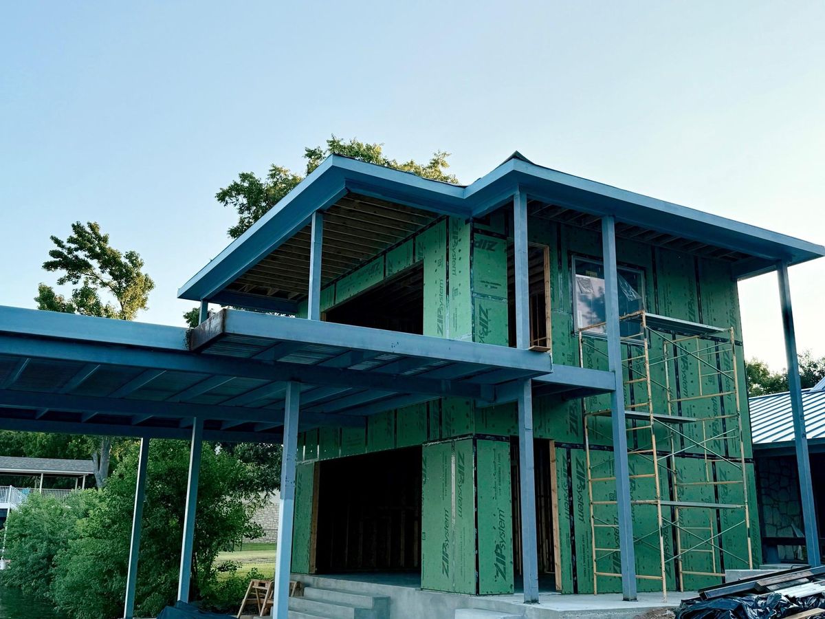 Custom Home Design for JDJ Contractors in Marble Falls, TX