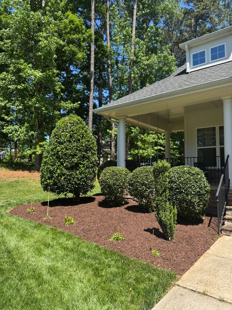 Landscape Installation Services for Done2Day LLC in Wake Forest, NC