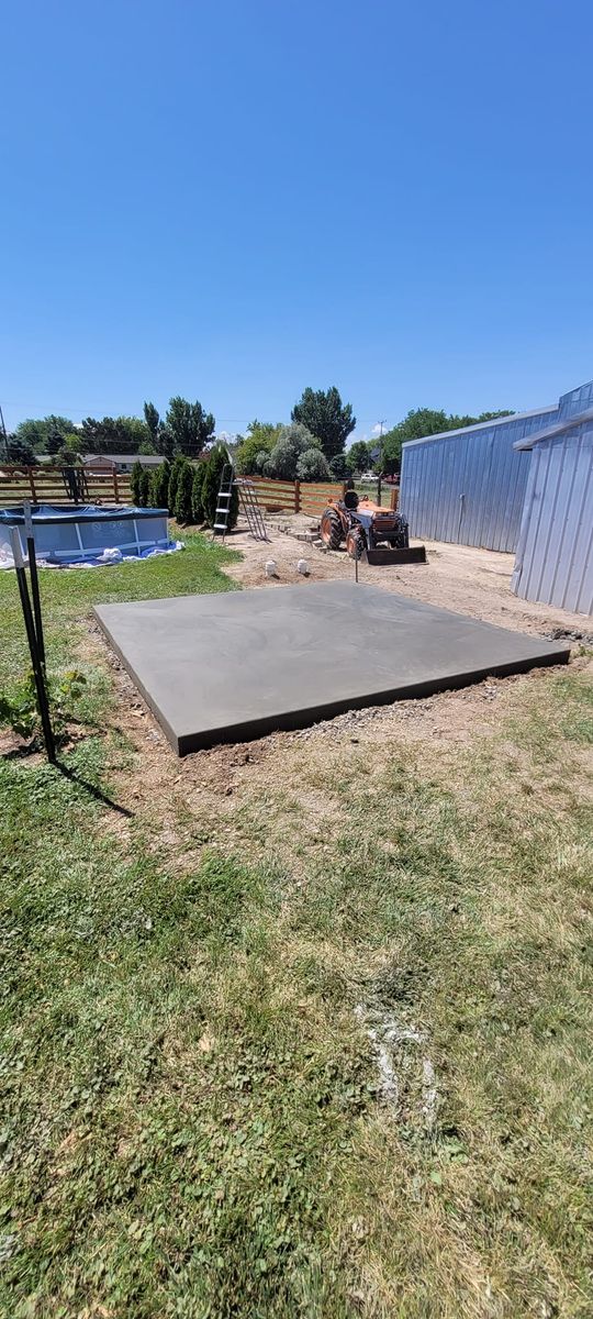 Concrete  for White Lightning Concrete and Construction in Middleton, ID