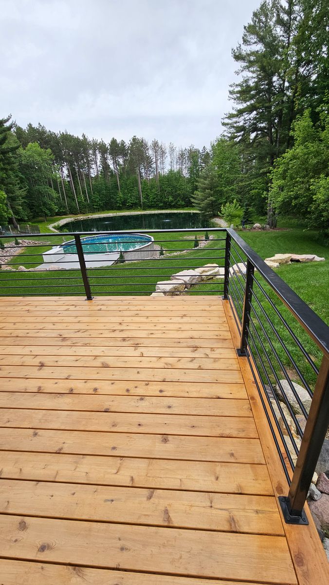 Outdoor Living/Decks for Timber Concepts  in Oconto, WI