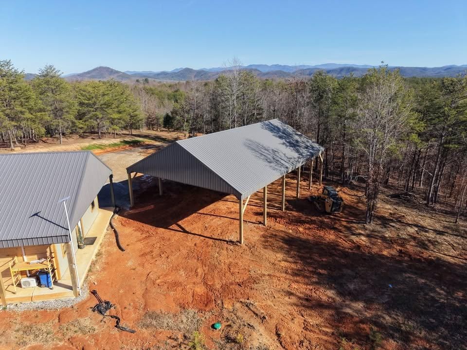 Pole Barn Construction for Brannon's Construction in Riceville,  TN