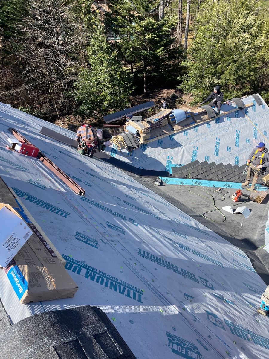 Roofing Replacement for RJ Roofing of WNC in Brevard, NC