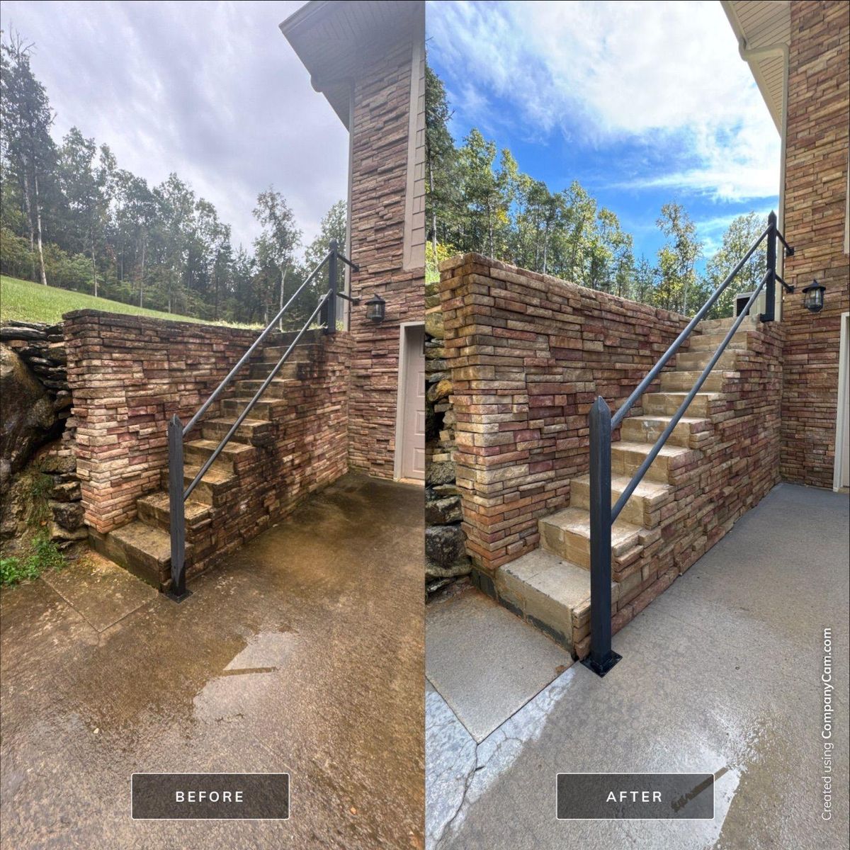 Concrete Cleaning for Cumberland Gap Pro Wash LLC in Harrogate, Tennessee