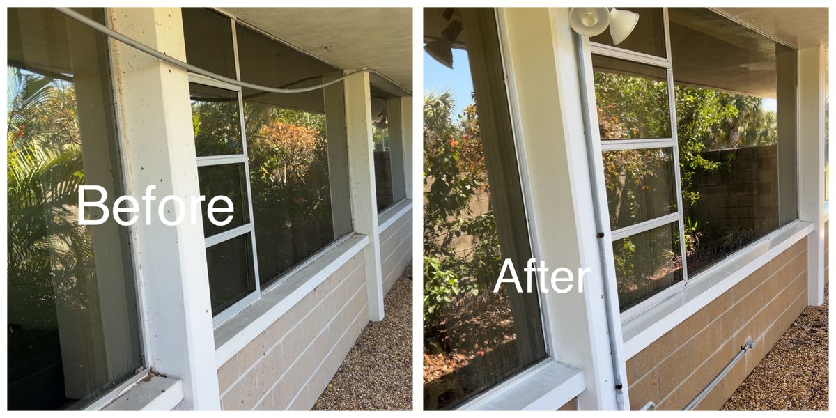 Residential Window Cleaning for My Window Guys in Venice, FL