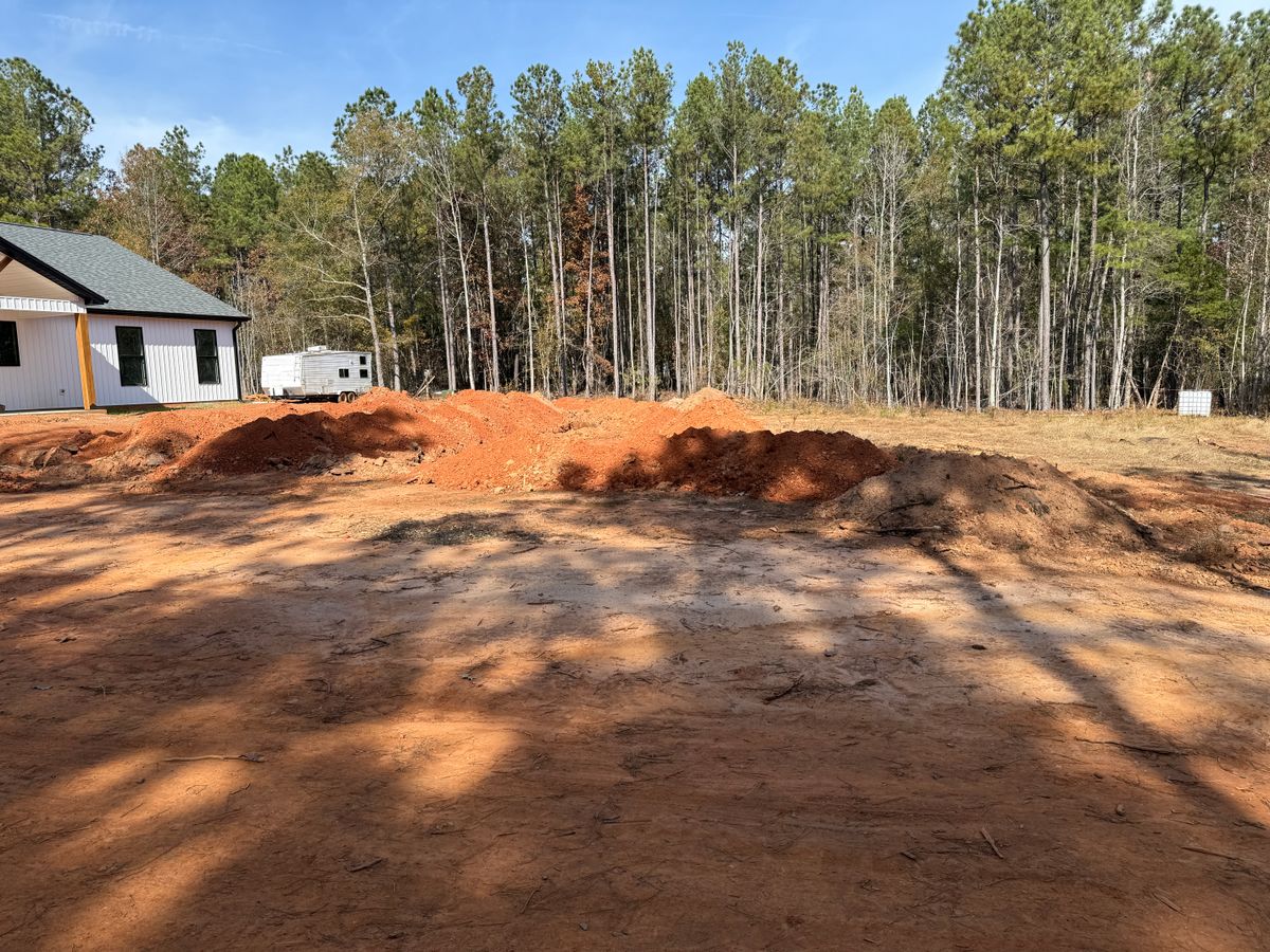 Footers for Seay’s Septic in Inman, SC