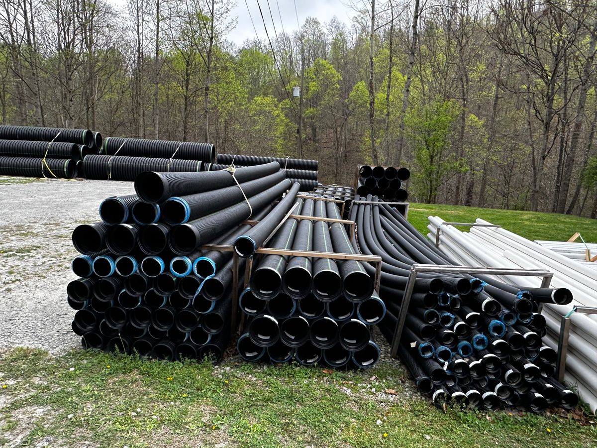Sale of hdpe waterline for SNL AERATION in Pecks Mill,,  WV