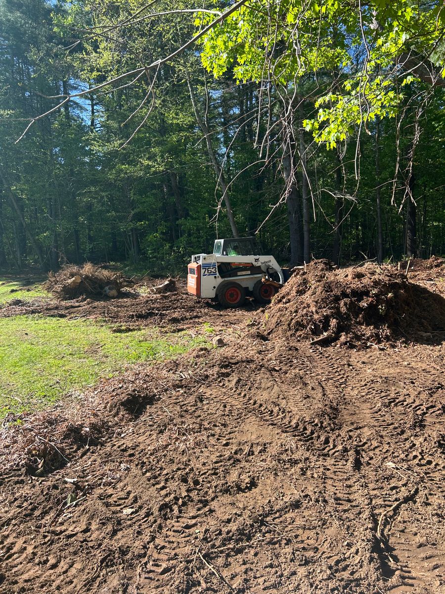 Land Clearing for JAD Excavating LLC in Goshen, CT