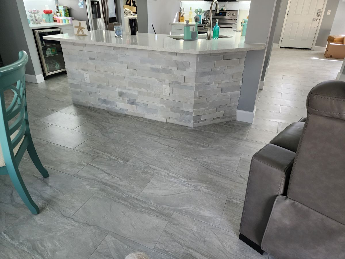 Kitchen Renovation for Mike Lupoli Tile in Palm Coast, FL