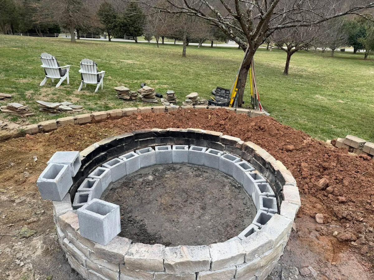 Patio Design & Construction for C & D Landscaping Services LLC in Blairsville, GA