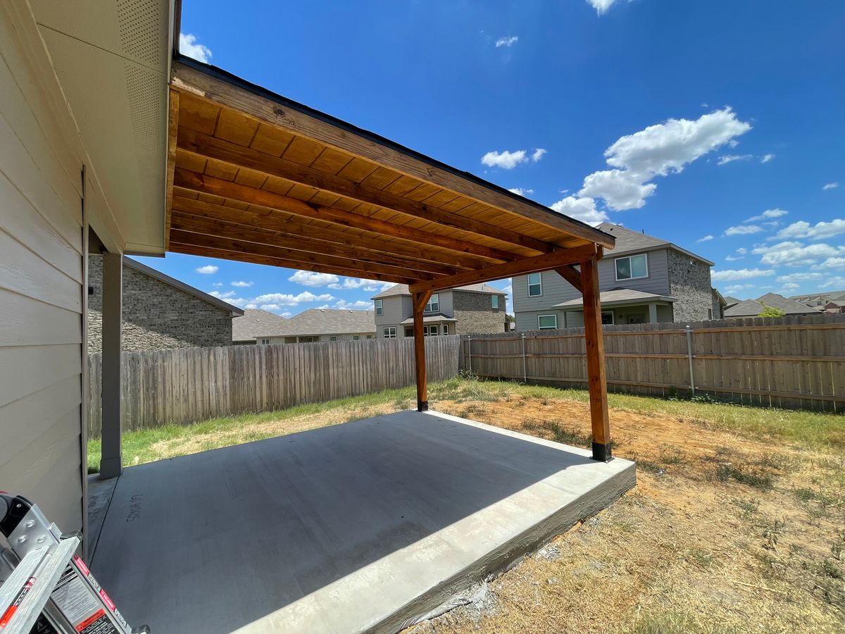 Deck Construction for Keeping Up With The Jones LLC in Corsicana, TX