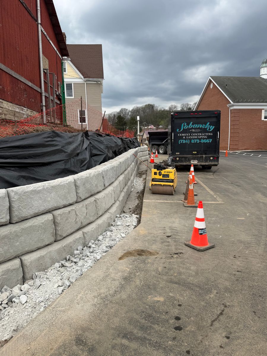 Hardscape Installation for Sobansky Contracting in Canonsburg, PA