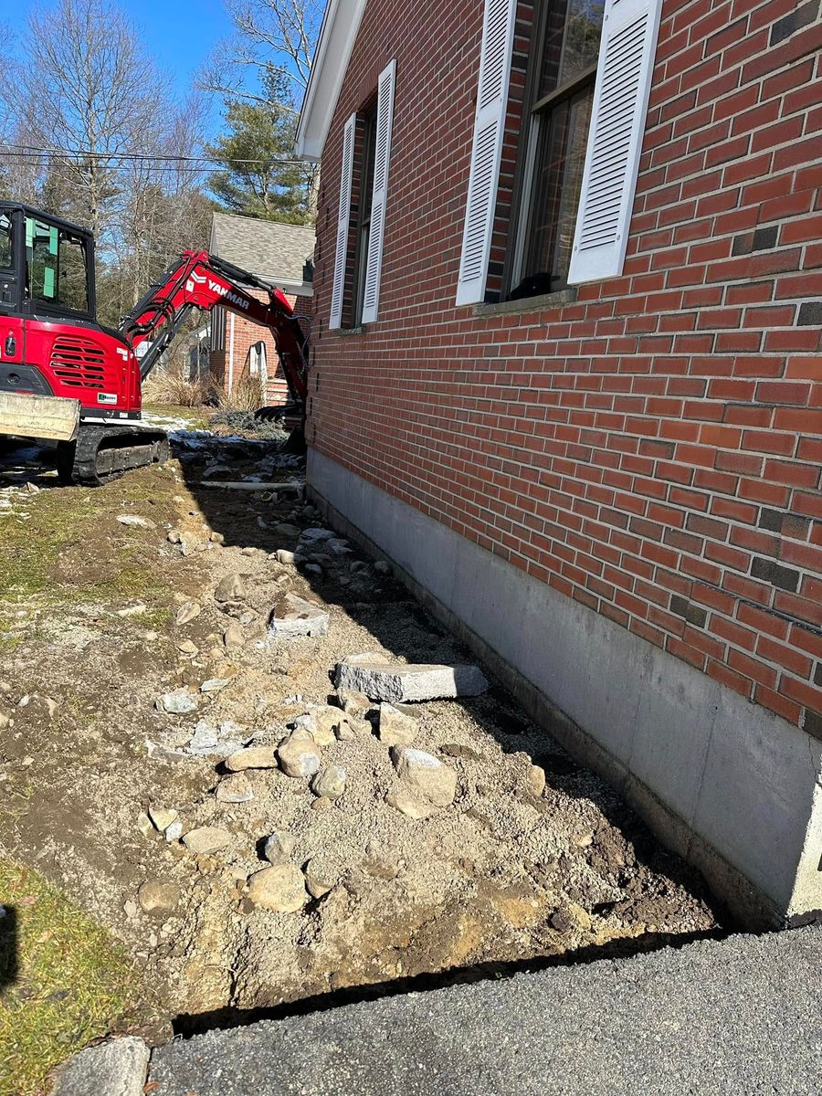 Land Clearing & Demolition for E. Gordon Construction in Dighton, MA