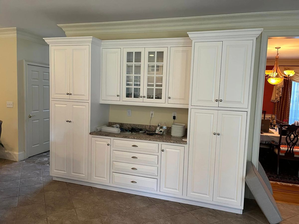 Kitchen and Cabinet Refinishing for Regi's Painting Services LLC in Brookfield, CT