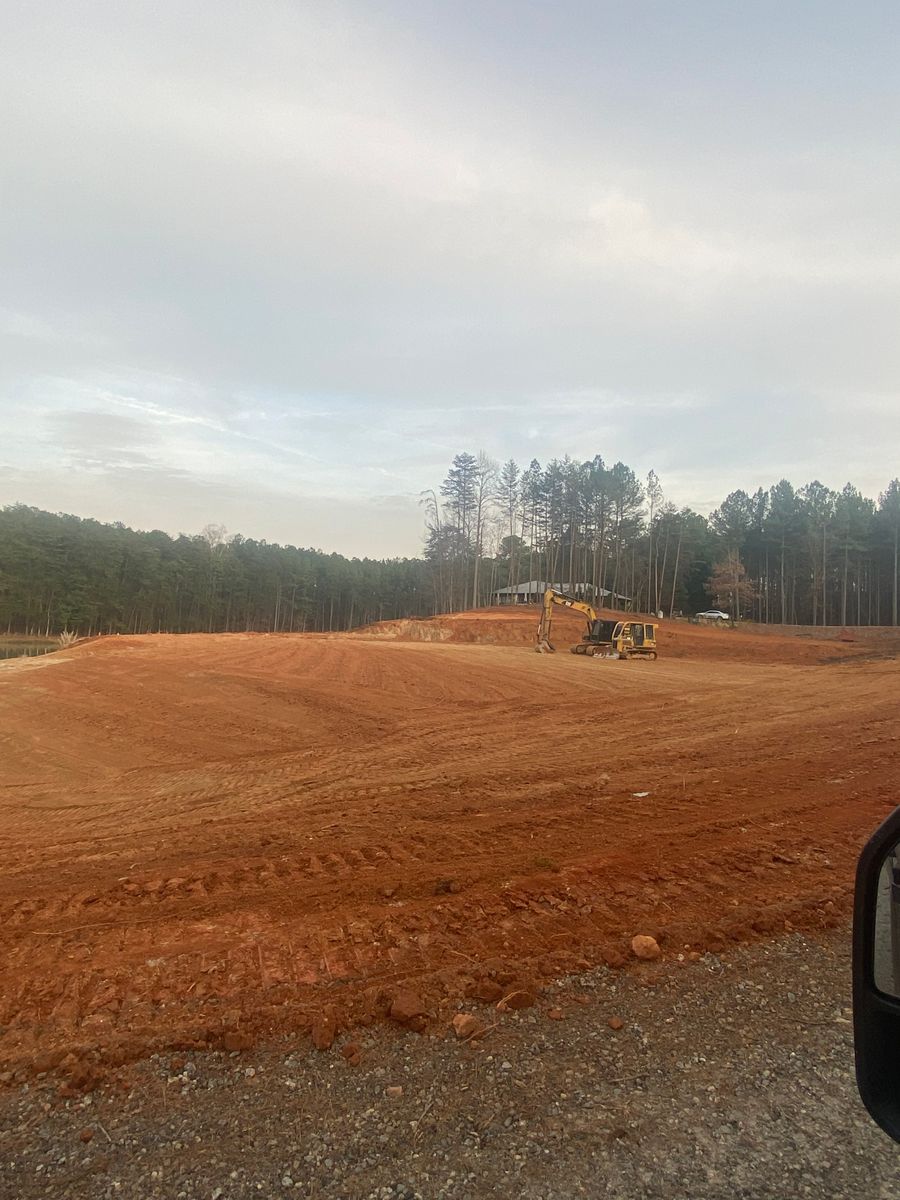 Land Clearing for J&G LandWorx LLC in Rutherfordton, NC