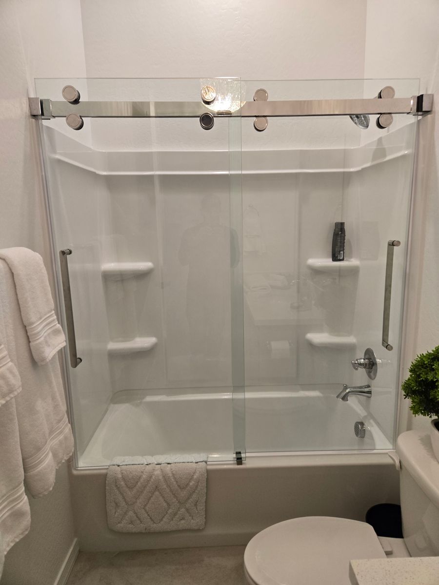 Shower Glass Installs for Maricopa Glass in Phoenix, AZ