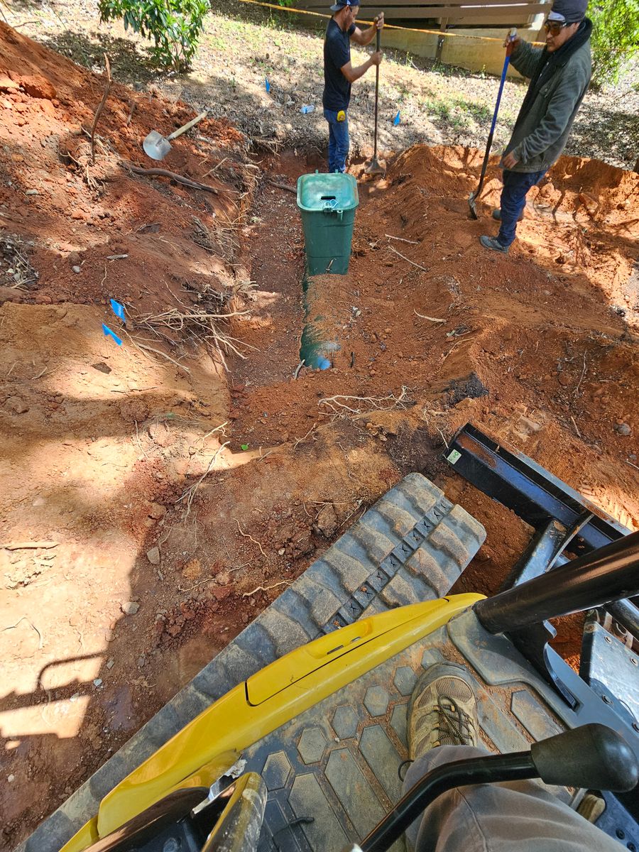 Excavation for RA Lawn Care, Landscape & Hardscape in Littleton, NC