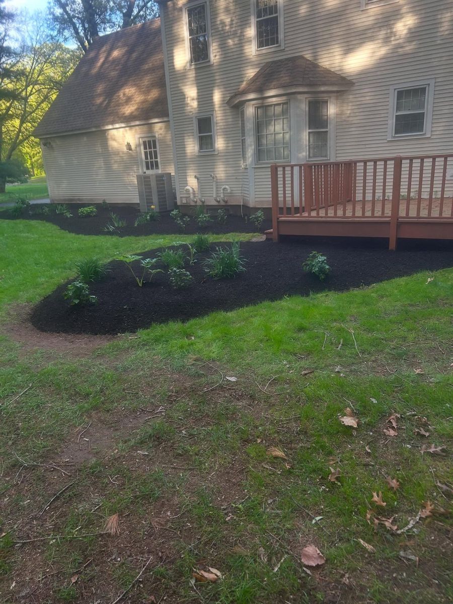 Garden Installation for B&L Management LLC in East Windsor, CT
