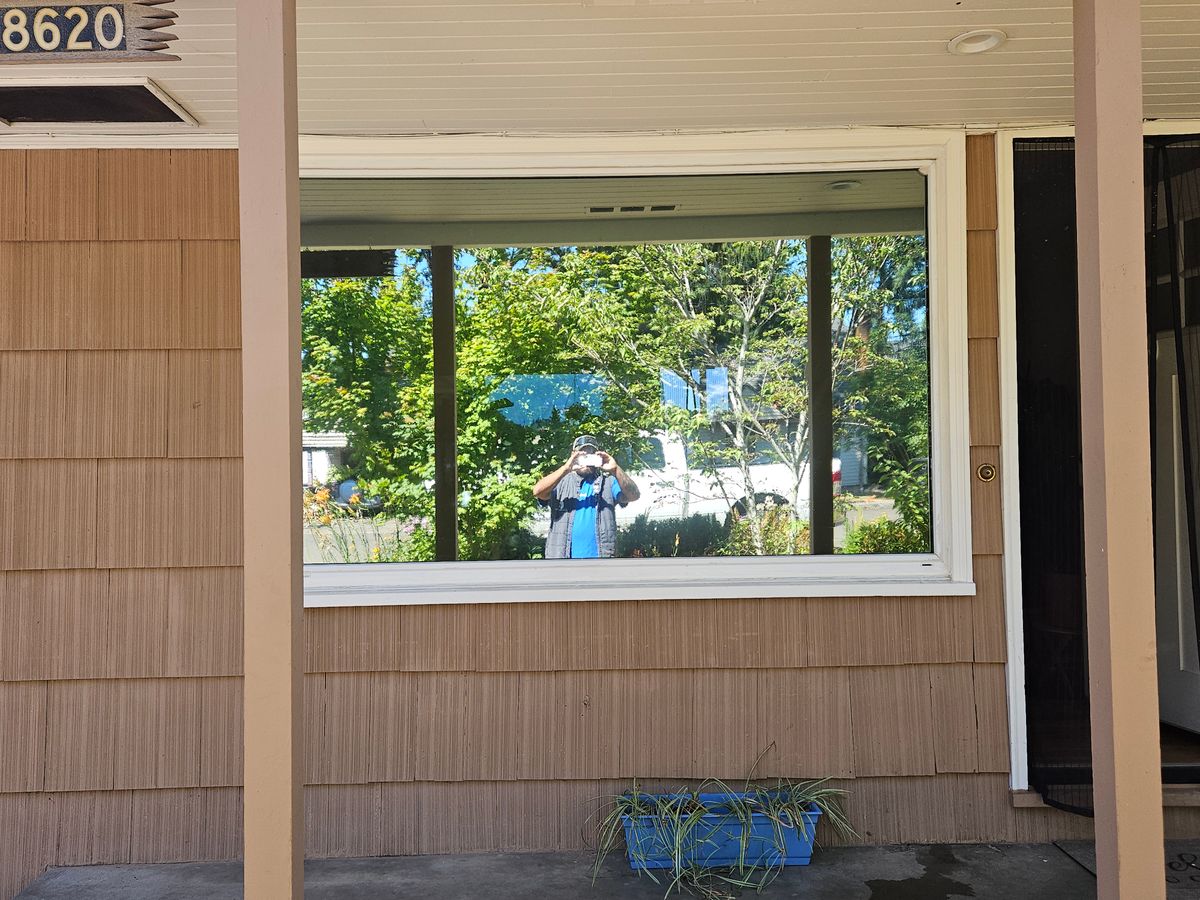 Wallpaper and window film Installation for Eminent Construction in Hillsboro, OR
