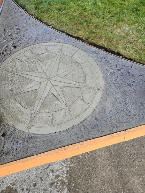 Stamped Concrete Installation for MC Concrete in Shelton, WA