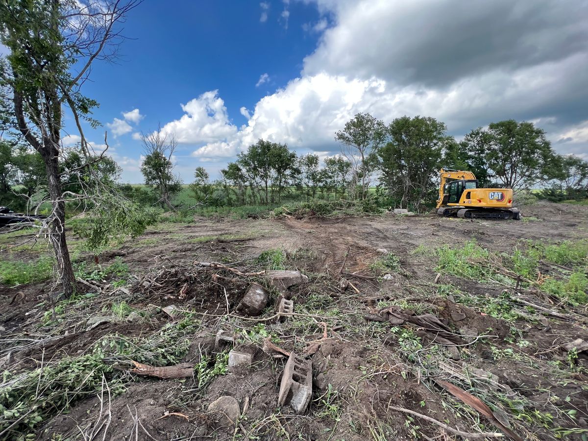 Land Clearing & Demolition for HDE Services LLC in Grand Island, NE