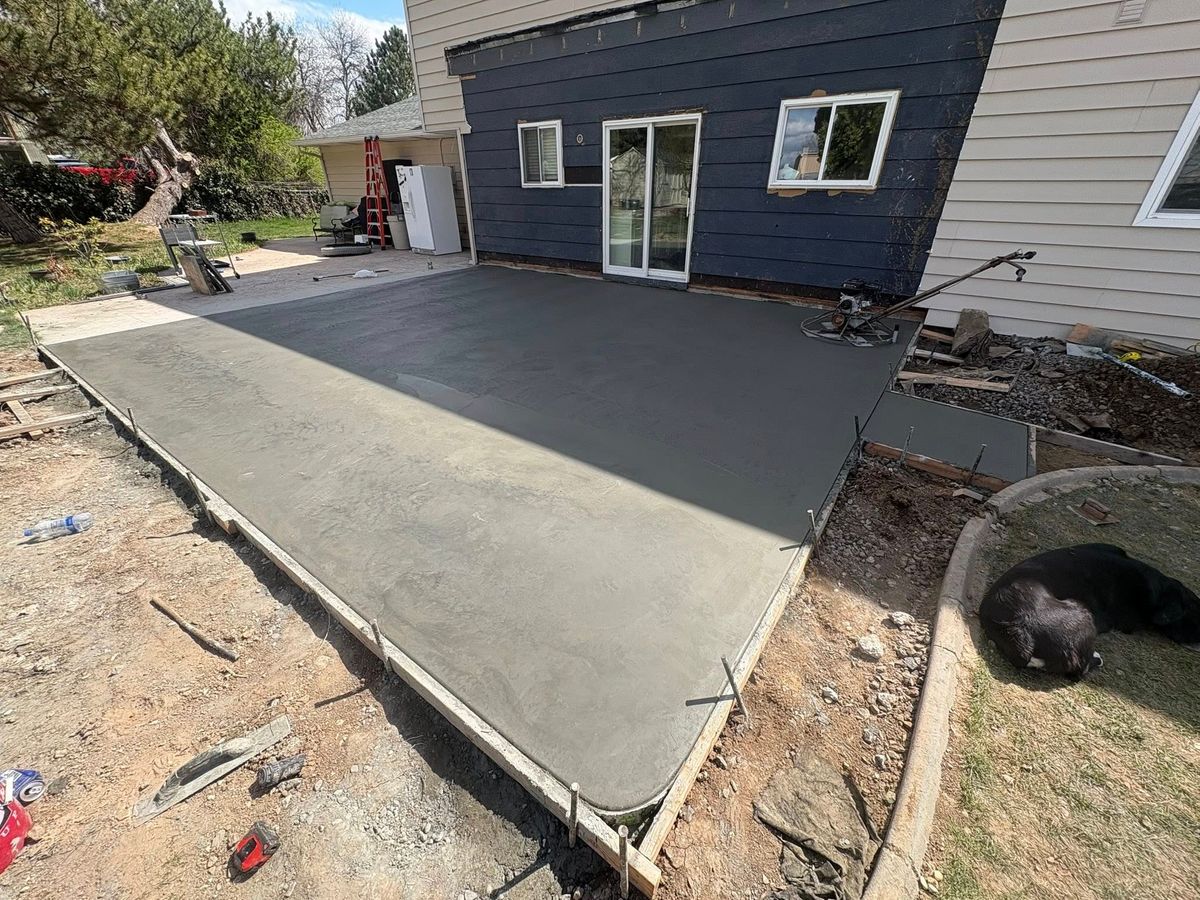 Concrete Slab Construction for AMF Concrete Construction in Boise, ID