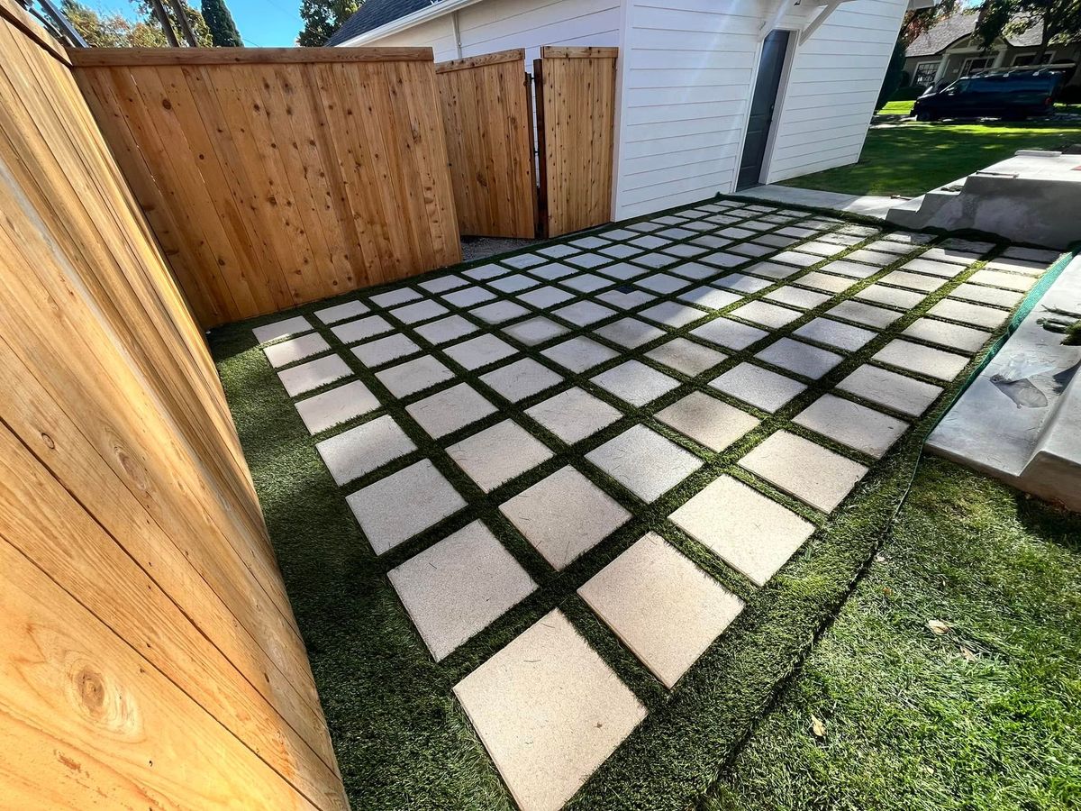 Patio Design & Installation for AMF Concrete Construction in Boise, ID