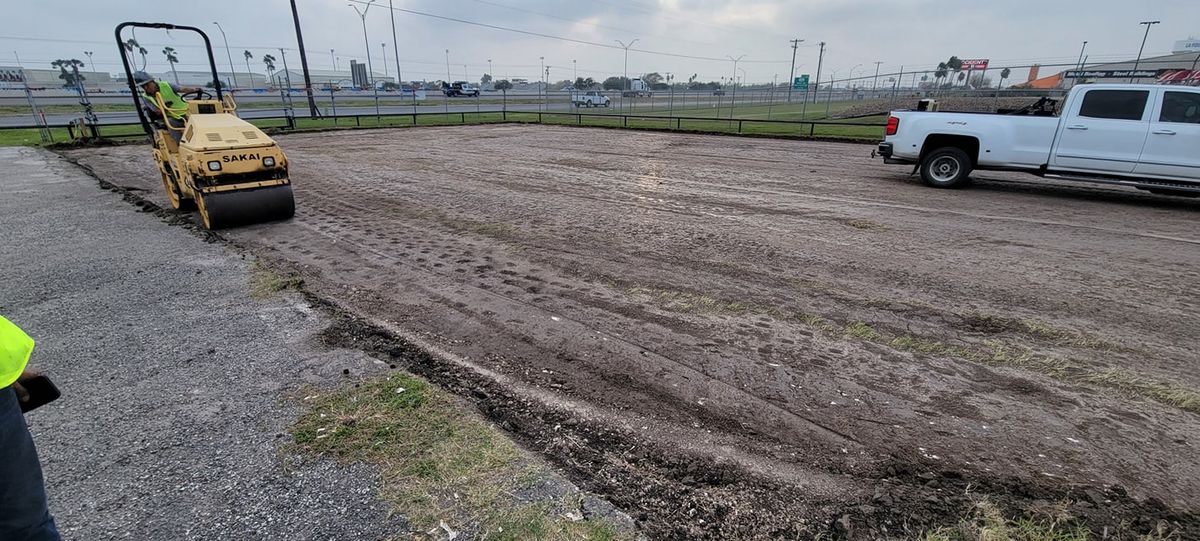 Site Work for Longoria & Son Construction in Laredo, TX